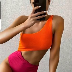 One piece bathing suit